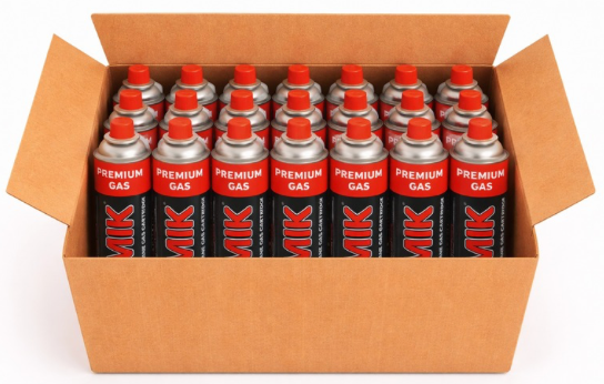 MIK Premium Butane Cartridges 400ml