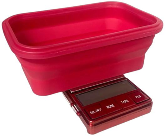 Enuff Digital Scale Pan Pro Red 600g x 0.01g