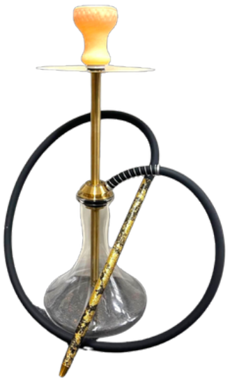 MIK Coco Vero Shisha Black & Gold (60cm)