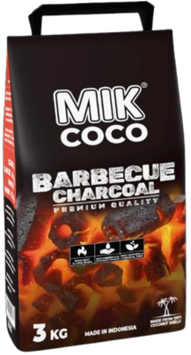 MIK Coco BBQ Charcoal 3KG