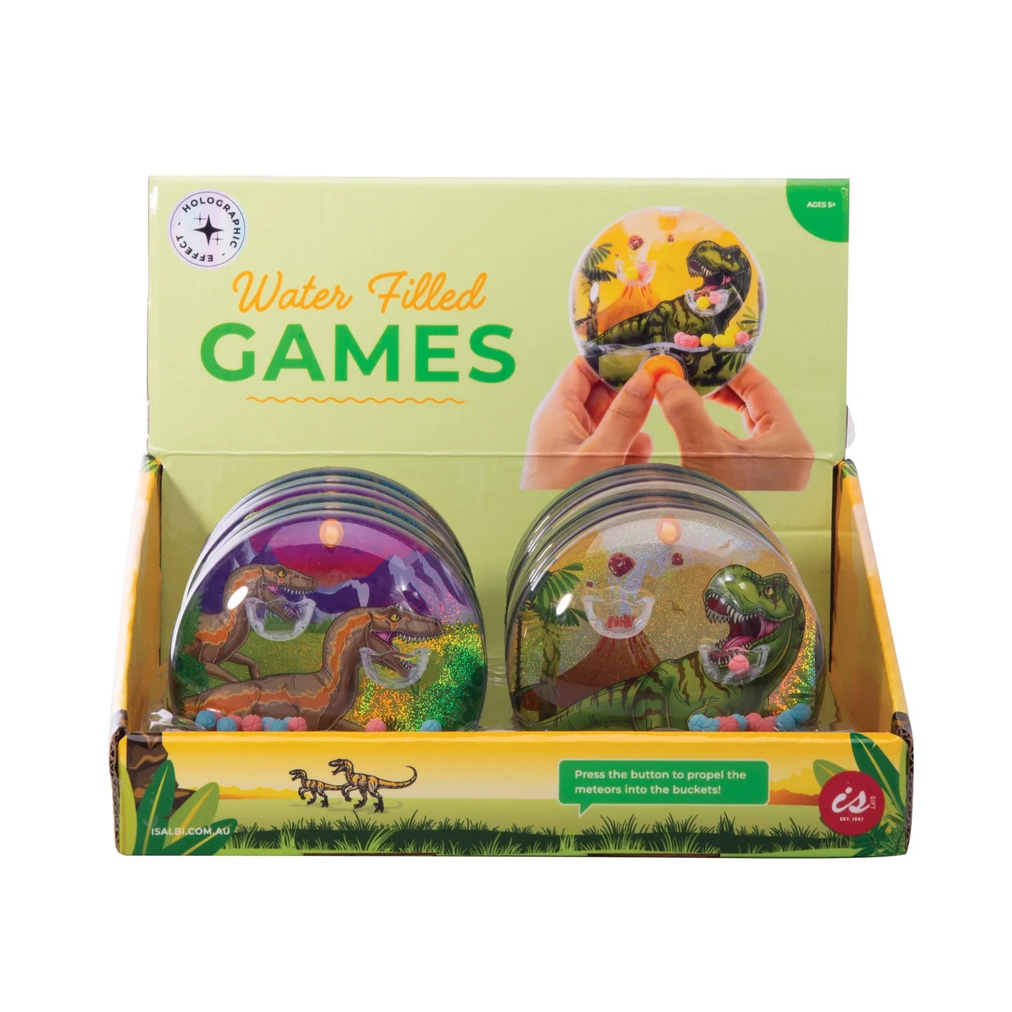 Dinosaur Water Filled Game